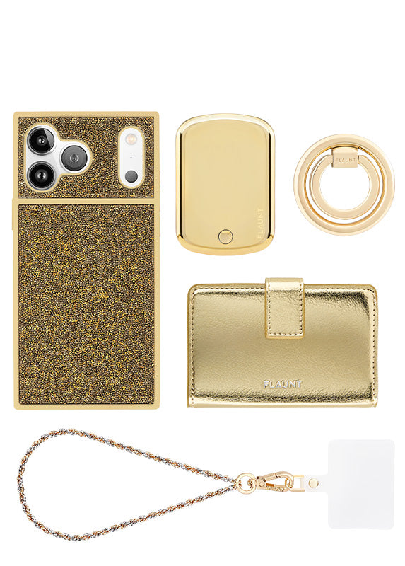Elite Collection – Gold Crystal Elegance Bundle Set