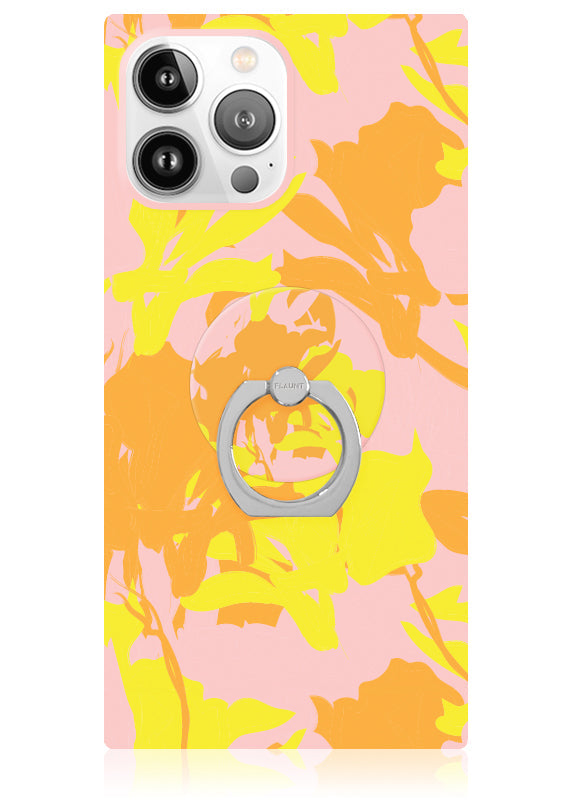 Blush Blossom Adhesive Phone Ring Stand