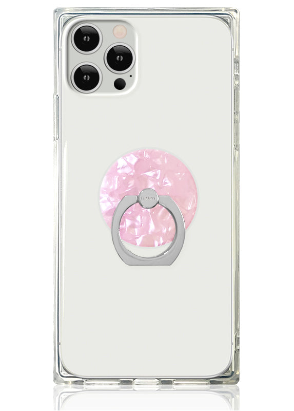 Blush Pearl Adhesive Phone Ring Stand