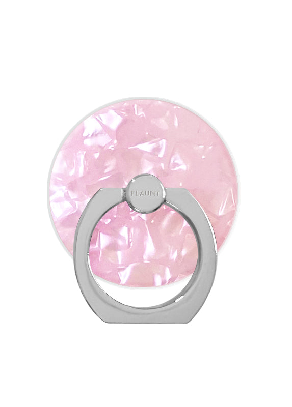Blush Pearl Adhesive Phone Ring Stand