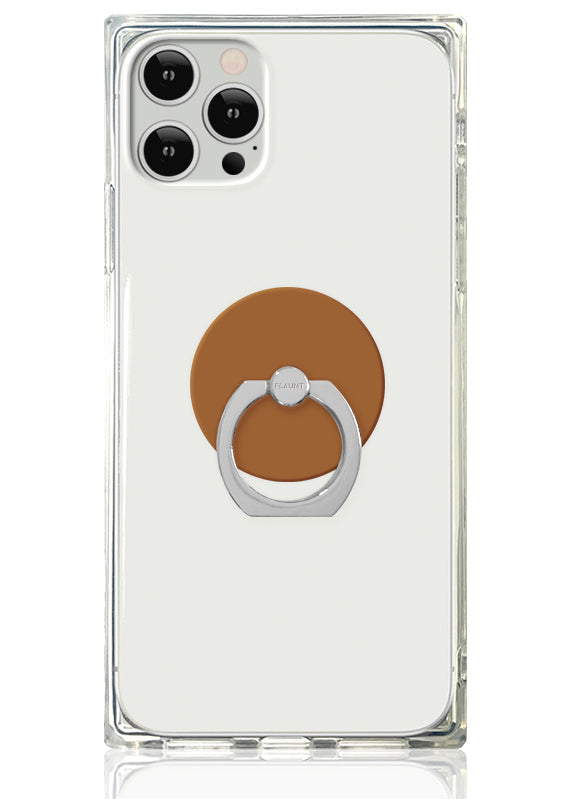 Nude Caramel Adhesive Phone Ring Stand