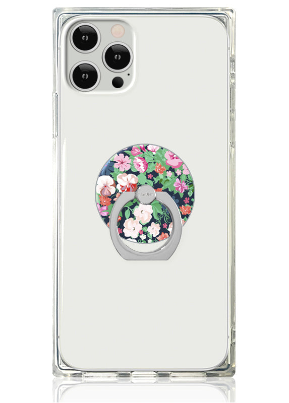 Floral Adhesive Phone Ring Stand