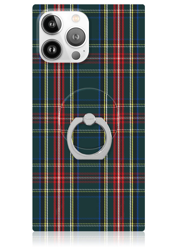 SQUARE® Green Plaid iPhone Case
