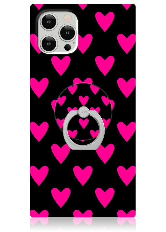 Heart Adhesive Phone Ring Stand