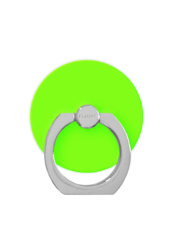 Neon Green Adhesive Phone Ring Stand