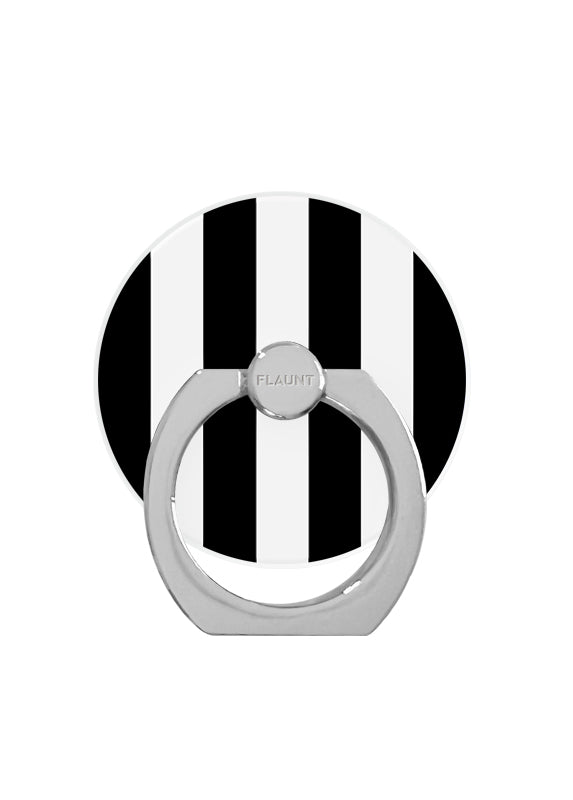 Striped Adhesive Phone Ring Stand