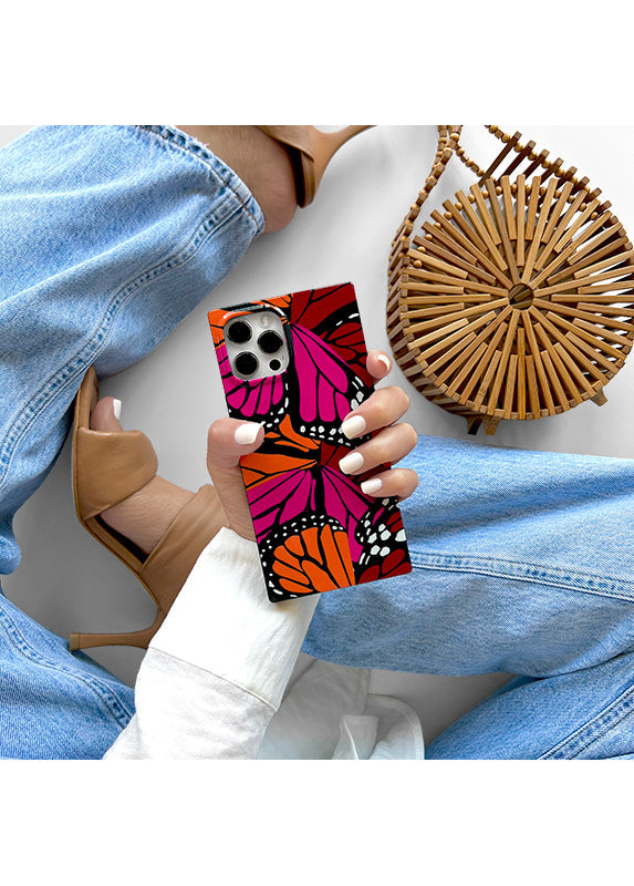 SQUARE® Butterfly Galaxy Case