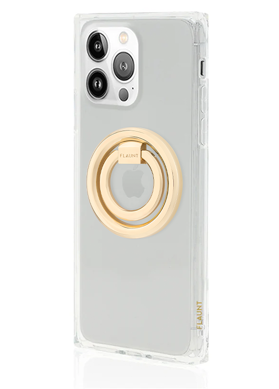 Gold Premium Metallic MagSafe Phone Ring Stand (Works with MagSafe Cases Only)