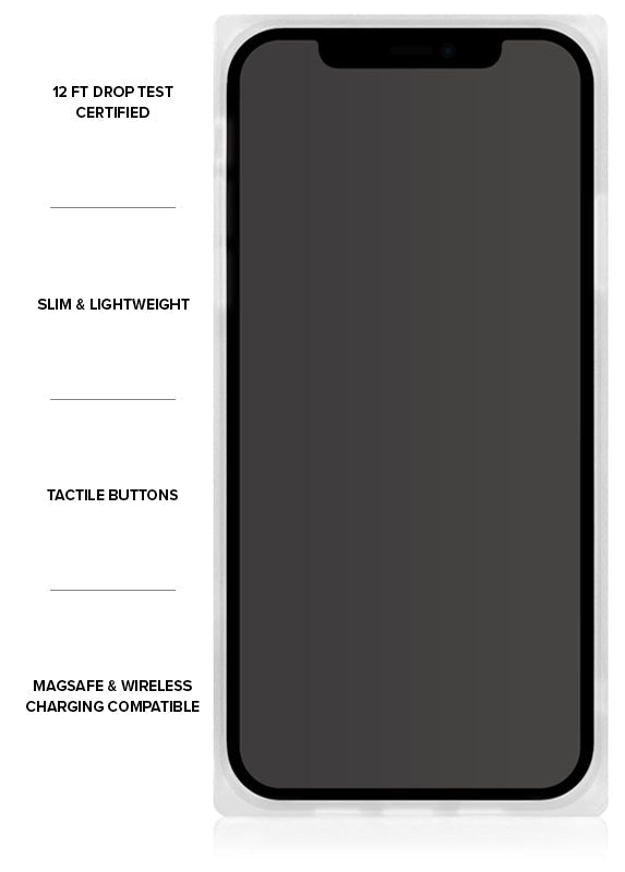 SQUARE® White iPhone Case