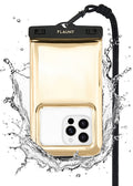 Gold Metallic Waterproof Phone Pouch