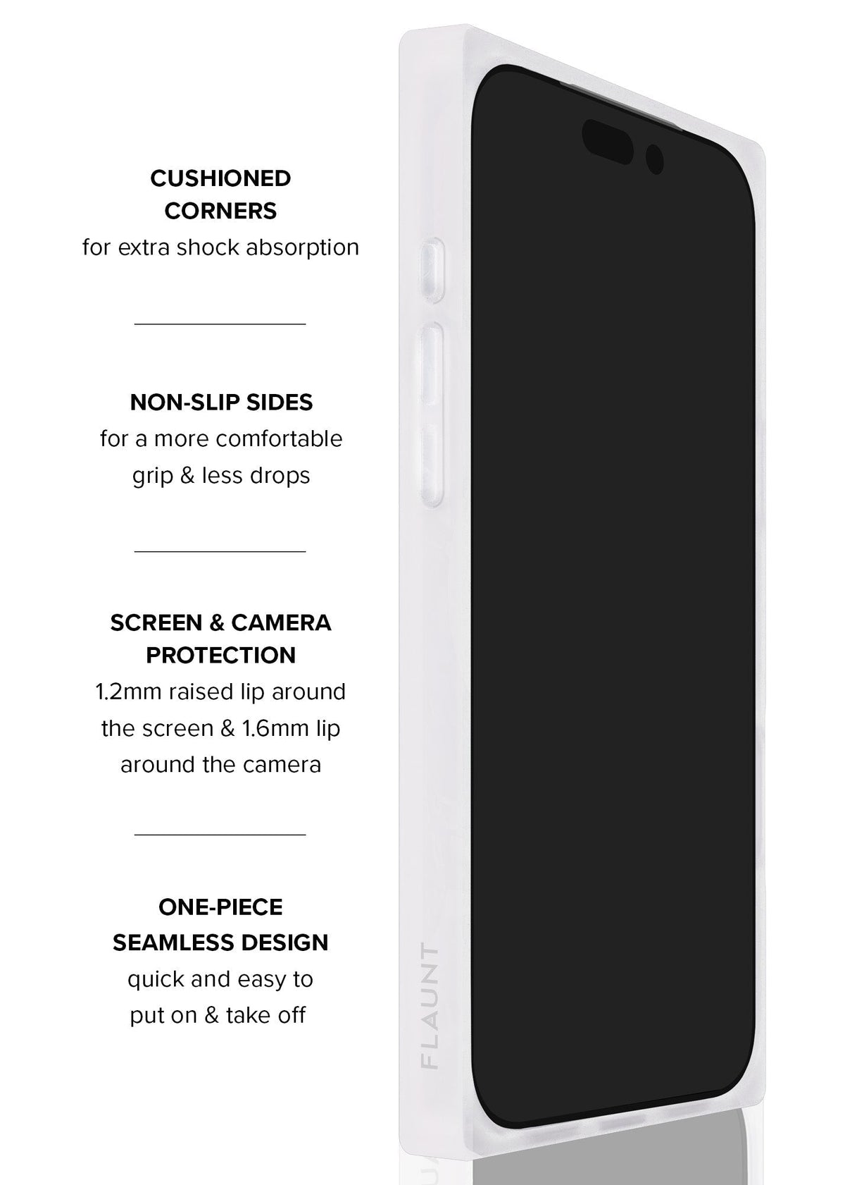 SQUARE® White iPhone Case