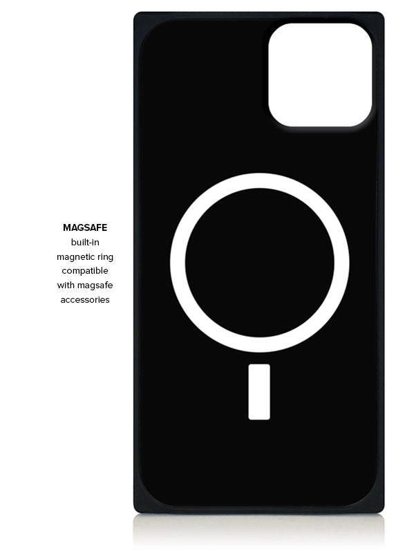 SQUARE® Black Patent iPhone Case