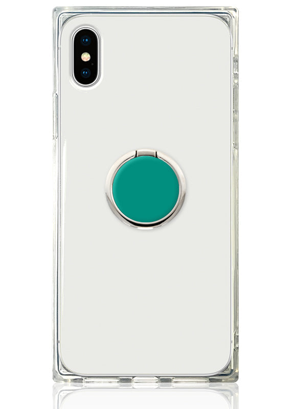 Teal Adhesive Phone Ring Stand