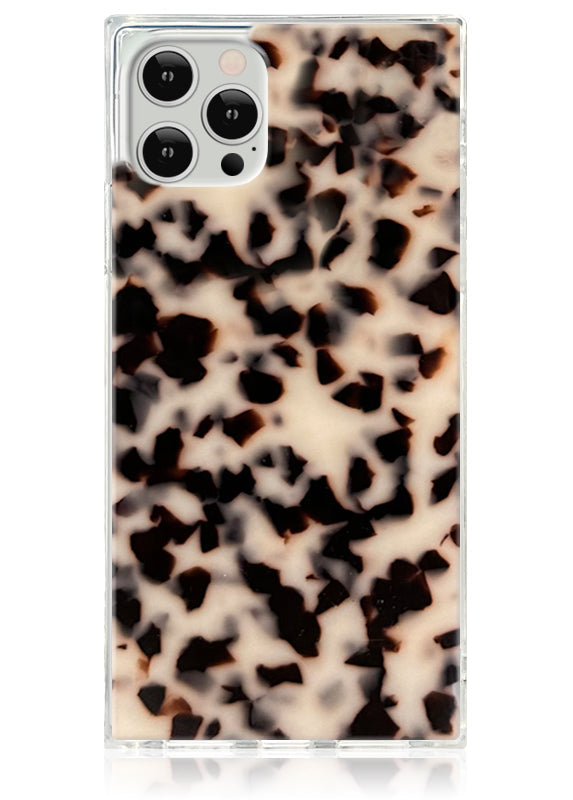 SQUARE® Blonde Tortoise Shell iPhone Case