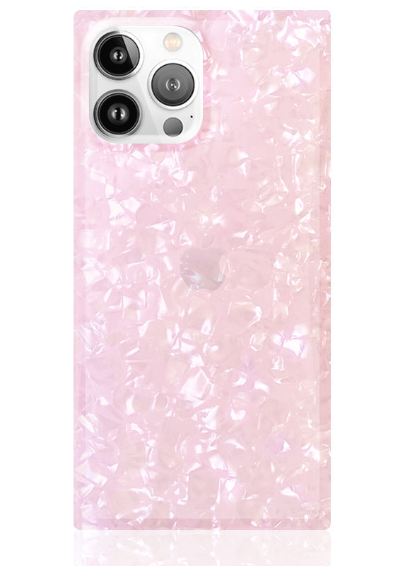 SQUARE® Blush Pearl iPhone Case