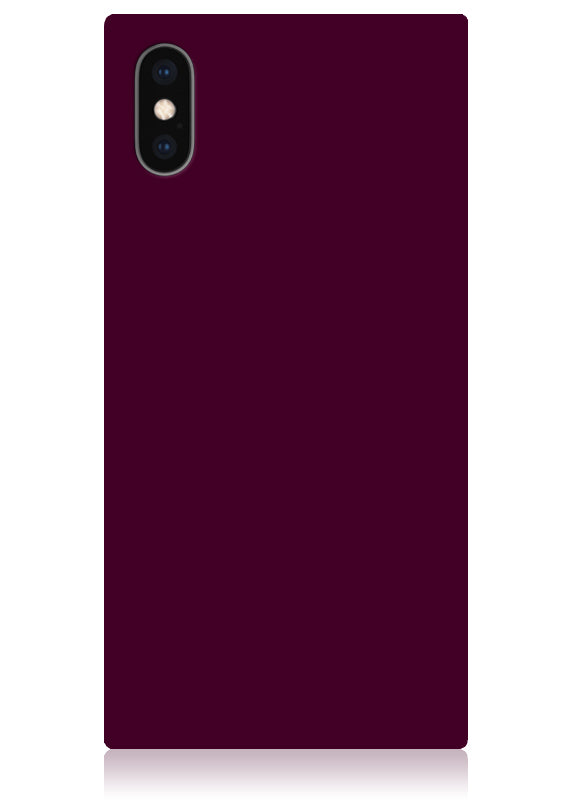 SQUARE® Burgundy iPhone Case