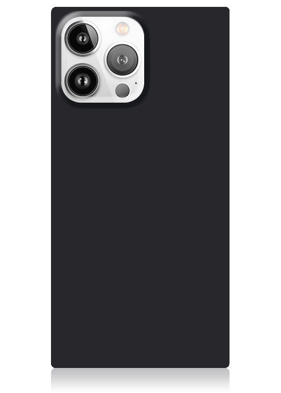 SQUARE® Matte Black iPhone Case