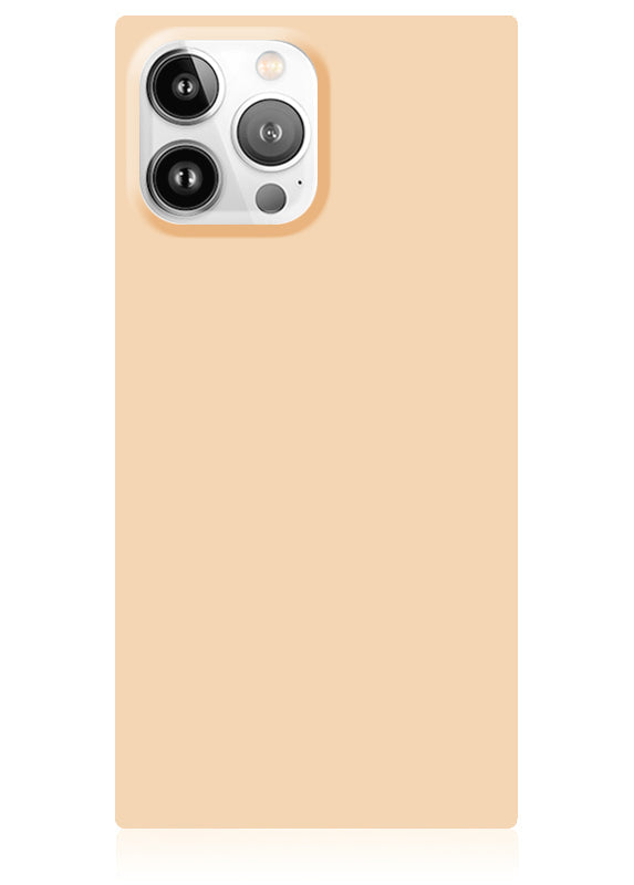 SQUARE® Nude Almond iPhone Case