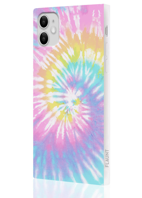 SQUARE® Pastel Tie Dye iPhone Case
