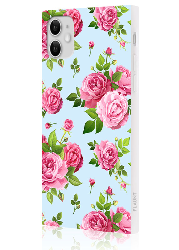 SQUARE® Pink Rose Bouquet iPhone Case