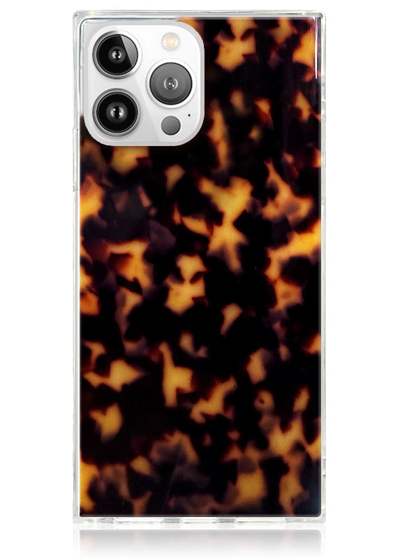 SQUARE® Tortoise Shell iPhone Case