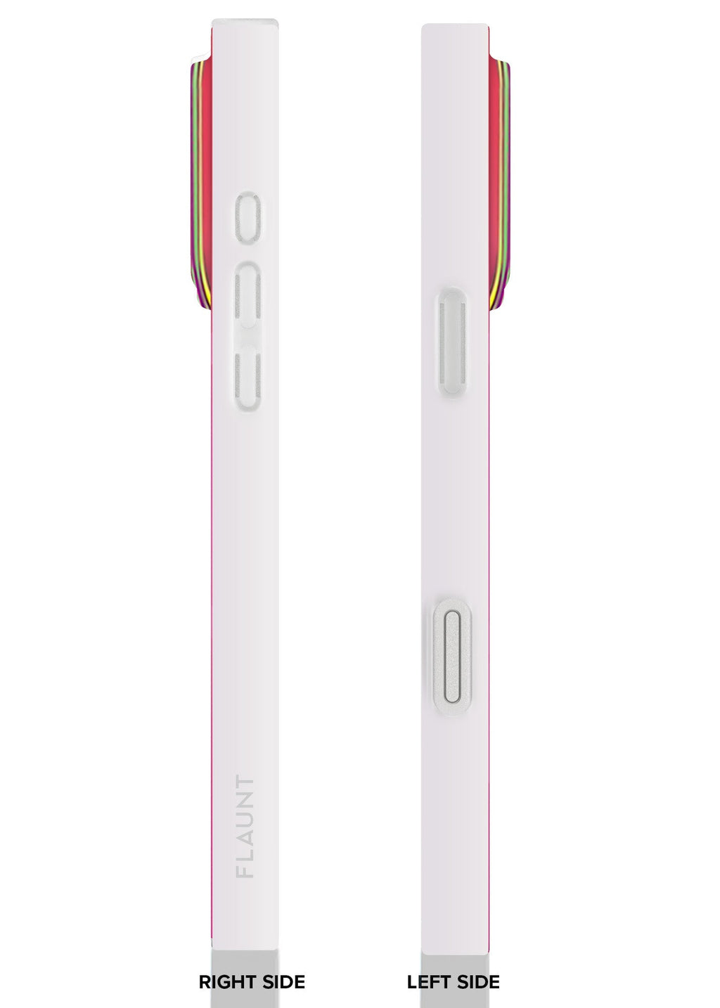SQUARE® Pink Iridescent Satin iPhone Case