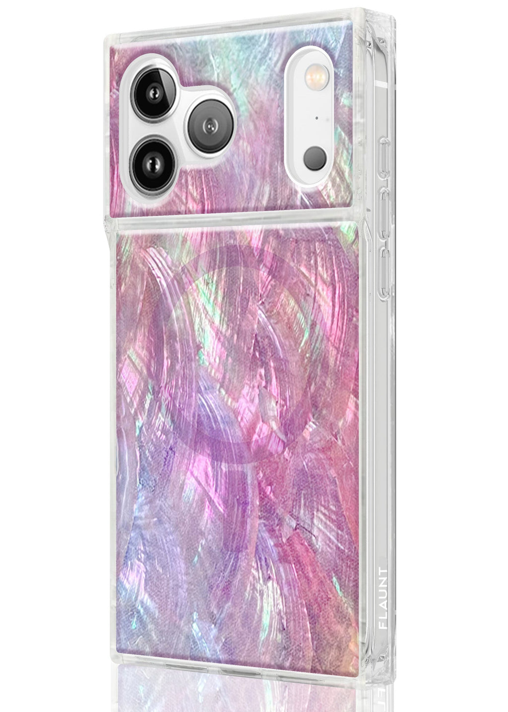 SQUARE® Pink Mother of Pearl iPhone Case