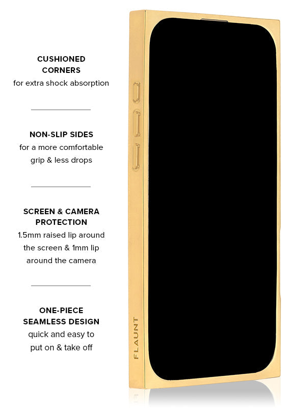 Elite Collection - SQUARE® Gilded Fuchsia iPhone Case