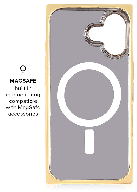 Elite Collection - SQUARE® Gilded Fuchsia iPhone Case