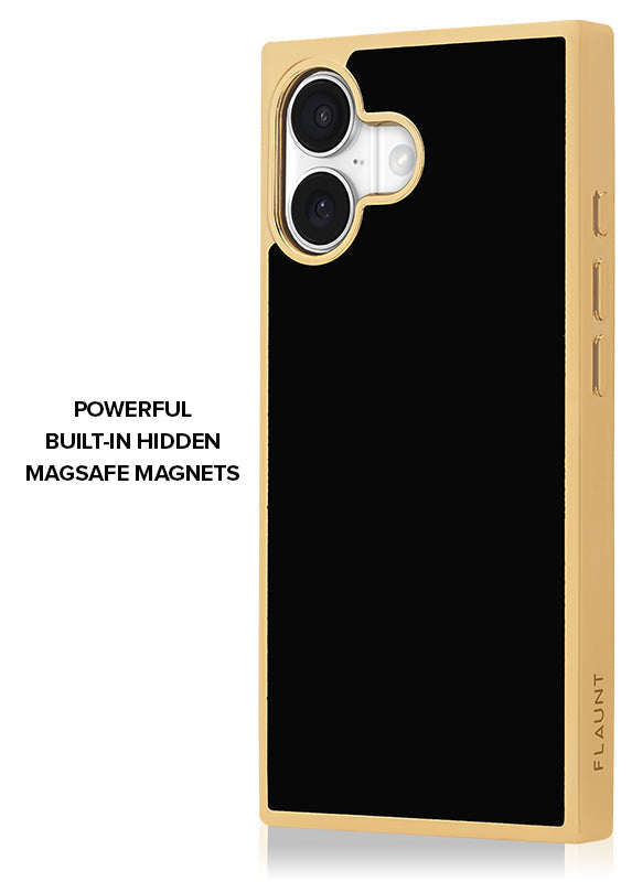 Elite Collection - SQUARE® Gilded Onyx iPhone Case
