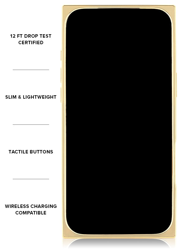Elite Collection - SQUARE® Gilded Pearl iPhone Case
