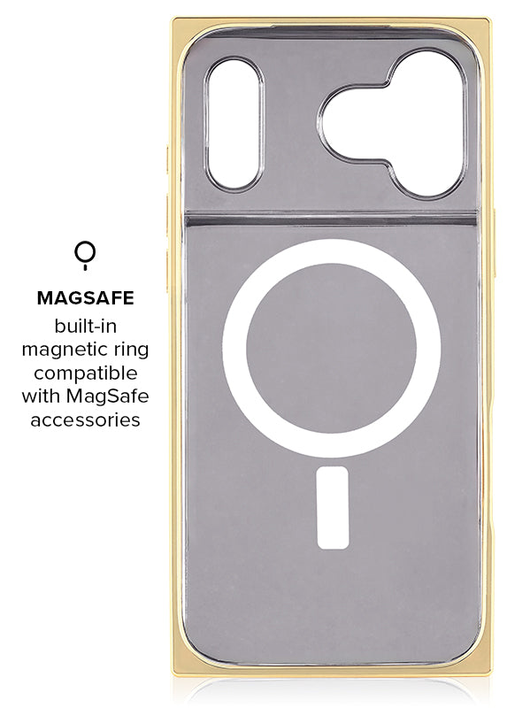 Elite Collection - SQUARE® Gilded Fuchsia iPhone Case